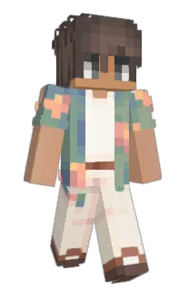 Front of Xnvar's skin