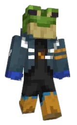 oxford blue and mine shaft Minecraft skin — Classic model — first worn by Lilcrazymason