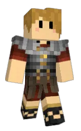 peach orange and copper Minecraft skin — Classic model — first worn by MaceyBoyo