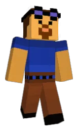 Misha999777's Minecraft skin wearing the Migrator cape