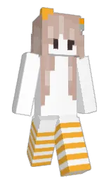 white and rodeo dust Minecraft skin — Slim model — first worn by 1tsSunny0uts1de