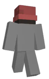 gray and copper rust Minecraft skin — Classic model — first worn by MonsterHit