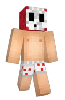 Front of Minecraft skin
