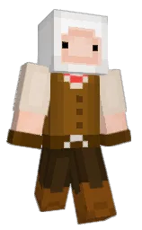 SpookyNerfer's Minecraft skin wearing the Migrator cape