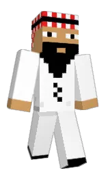 0toe's Minecraft skin wearing the Vanilla cape