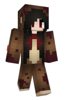 Front of Ardented's skin