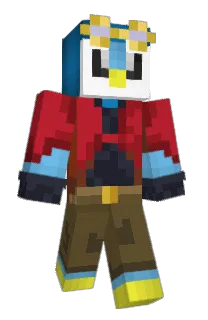 Front of Verdanty's skin