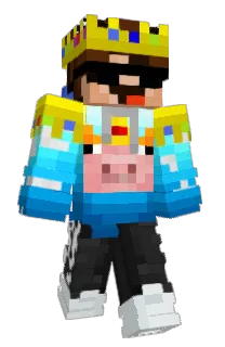 Front of Hogtron's skin