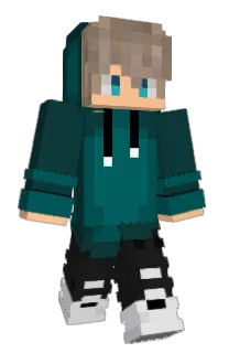 Front of SinBoy's skin