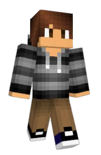 Front of Minecraft skin