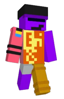Front of Minecraft skin