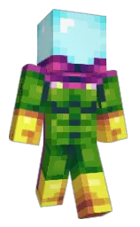 ufo09's Minecraft skin wearing the 15th Anniversary cape