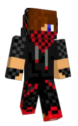 QubaG's Minecraft skin wearing the Migrator cape
