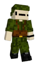 Slim Minecraft skin