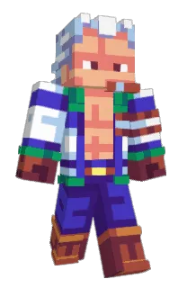 Front of landnarc's skin