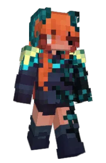 Front of tufti's skin