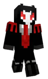 black and black russian Minecraft skin — Classic model — first worn by YoAntonino