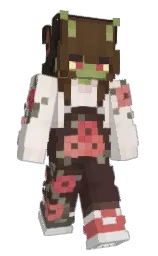Slim Minecraft skin