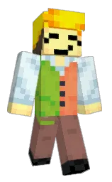 antbot98's Minecraft skin wearing the Pan cape