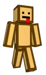 nutmeg wood finish and goldenrod Minecraft skin — Classic model