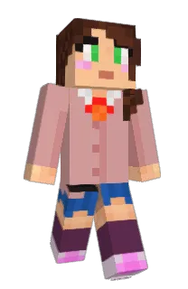 Front of Minecraft skin
