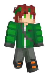 Front of Kazunet's skin