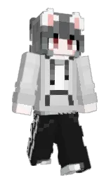 shark and white Minecraft skin — Slim model — first worn by DYZHzhu