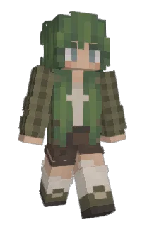 Front of Minecraft skin