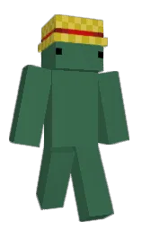 Wechselbar's Minecraft skin wearing the Aurora cape