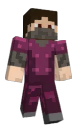 wine berry and finn Minecraft skin — Classic model — first worn by OxenGames