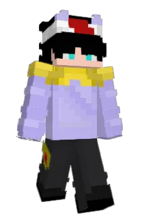 Front of Niepiesek's skin