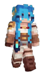 Slim Minecraft skin