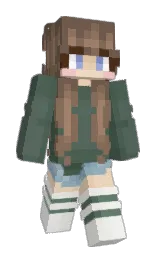 Slim Minecraft skin