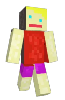 Front of Minecraft skin