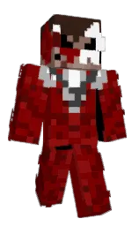 maroon and tamarillo Minecraft skin — Classic model — first worn by DERPYGUY_unknown