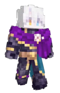 Front of WelGold's skin