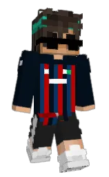 sxprr's Minecraft skin wearing the 15th Anniversary cape