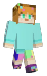 PigeonPigeonn's Minecraft skin wearing the 15th Anniversary cape