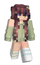 Slim Minecraft skin