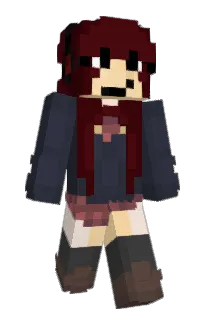 Front of B2Creeper's skin