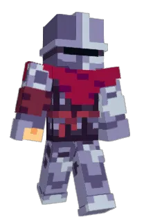 Front of Karmane's skin