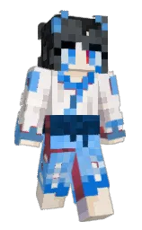 pampas and albescent white Minecraft skin — Classic model