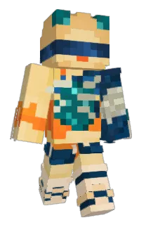Front of Minecraft skin