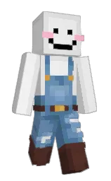 SGoober's Minecraft skin wearing the Aurora cape