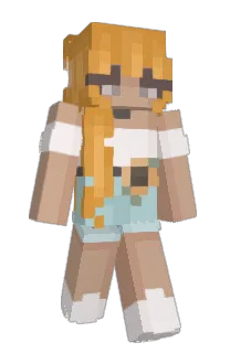 Front of Blarien's skin