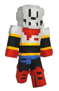 Front of RadCadaver's skin
