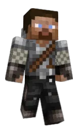 Jirira's Minecraft skin wearing the 15th Anniversary cape