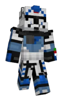 Front of Orpheo's skin