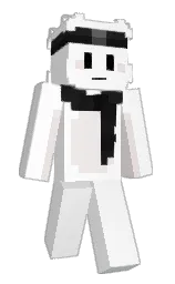 white and ebb Minecraft skin — Slim model — first worn by Alvarw