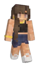 Slim Minecraft skin